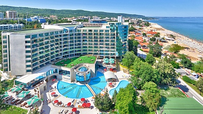 All Inclusive Plus + забавления за най-малките в Марина Гранд Бийч 5*, Златни пясъци, от 100,80 лв. Безплатно за дете до 13г.