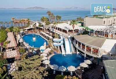 All Inclusive почивка в Golden Beach Bodrum 4*, Турция! 7 нощувки, транспорт и безплатно настаняване на дете до 12.99 г. от Belprego Travel
