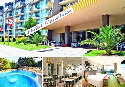 All Inclusive почивка в Хотел Екселсиор****, басейн и джакузи, Златни пясъци