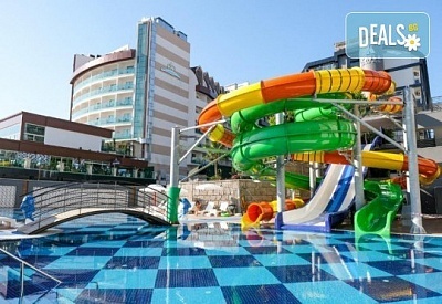 All Inclusive ваканция в KAILA BEACH HOTEL 5*, Алания, Анталия, транспорт и безплатно настаняване на дете до 12.99 г. от Belprego Travel