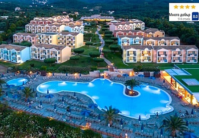 All Inclusive ваканция на първа линия на о. Корфу, Гърция в Mareblue Beach Resort