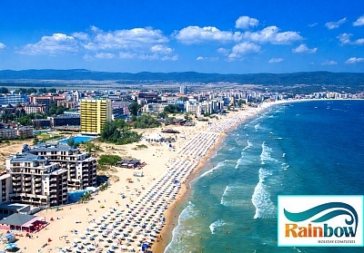 Перлата на Слънчев бряг: Голдън Рейнбоу Вип Резиденс - първа линия, all inclusive