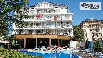 Цяло лято в Хотел Лотос, Китен - на крачка от плажа с външен басейн