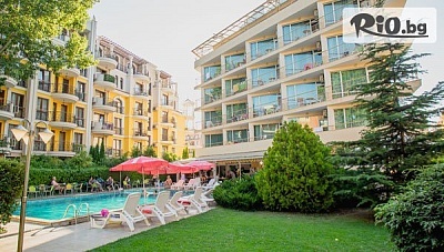 Цяло лято в Слънчев бряг! Нощувка на база All Inclusive + басейн, шезлонг и чадър + Безплатно за дете до 12 г., от Хотел Дева
