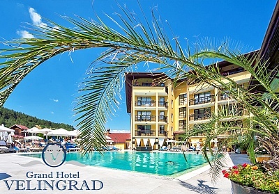 Декември във Велинград: Нощувка със закуска и вечеря в Гранд хотел Велинград