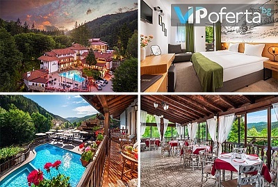 Делничен пакет със закуска, вечеря и минерален басейн в хотел в Чифлика