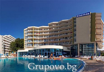 Денонощен All Inclusive в Хотел Елена****, Златни Пясъци! Нощувка в периода 28.08-12.09 с изглед парк или море на цени от 49 лв.!