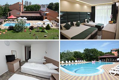 Еднодневен All Inclusive пакет в хотел Нева в Китен: Плажни удобства и външен басейн