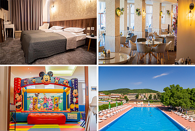 Еднодневен пакет в напълно обновения хотел Форум Спорт Палас, Дряново, с включена закуска, вечеря и басейн