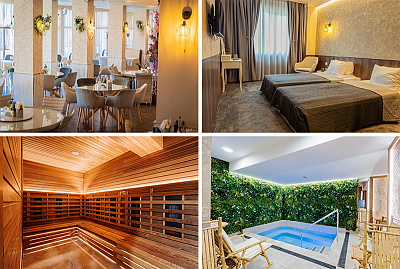 Еднодневен пакет със закуска и вечеря в хотел Форум Спорт Палас, Дряново