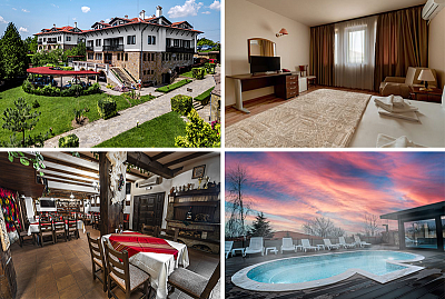 Еднодневен пакет с закуска и вечеря в хотел Винпалас, Арбанаси