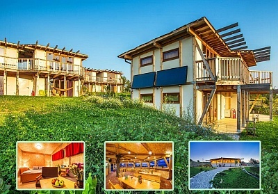 Еко селище Дебели Даб: Почивка със закуска, обяд и вечеря