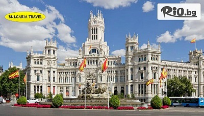 Eкскурзия до Мадрид, Испания! 3 нощувки със закуски + самолетни билети, летищни такси, ръчен багаж, туристическа програма и възможност за посещение на Толедо, от Bulgaria Travel
