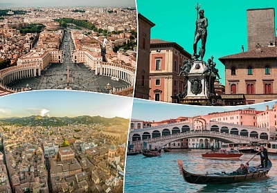  Екскурзия до Рим, Ватикана, Флоренция, Болоня и Венеция,  Италия. 5 нощувки на човек със закуски + транспорт от ТА България Травъл 