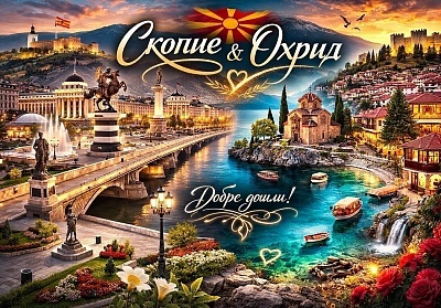 Екскурзия до Скопие и Охрид, Северна Македония: транспорт и включени закуски