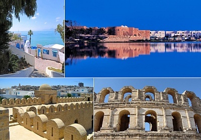 Екскурзия до Тунис! Чартърен полет от София + 3 нощувки на база All Inclusive в Джерба + 3 нощувки на база All Inclusive в Хамамет + 1 нощувка в Тозьор на човек + екскурзия до Тунис, Картаген, Сиди Бу Саид и Дуга!