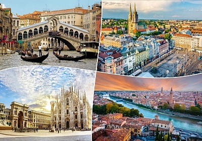  Екскурзия до Загреб, Верона, Венеция и възможност за шопинг в Милано! Транспорт, 3 нощувки със закуски на човек от ТА Далла Турс 