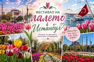 Фестивал на лалето в Истанбул – 2 нощувки с включена закуска от Варна