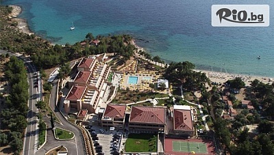 Гергьовден на остров Тасос! 7 нощувки за двама, закуски и вечери в Royal Paradise Beach Resort and Spa 5*, със собствен транспорт, от Golden Voyages