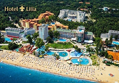 Хотел Лилия**** в първа линия на Златни пясъци: Нощувка и all inclusive изживяване