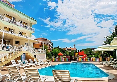 Хотел Панорама: Нощувка със закуска и вечеря, басейн в Свети Влас