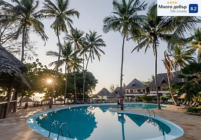 Хотел Paradise Beach Resort 4* в Занзибар - 7 нощувки със закуски и вечери