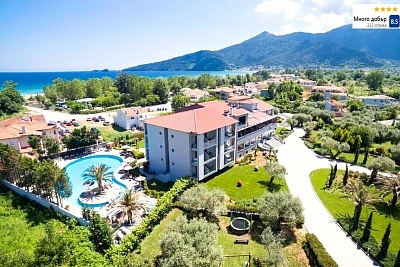 Хотел Princess Golden Beach Тасос: почивка на брега на Златния плаж