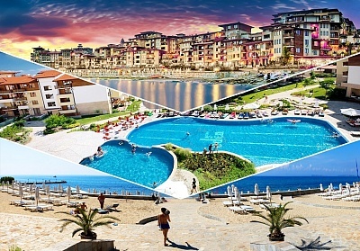 Хотел Райска градина, с нощувка със закуска, басейни, Свети Влас