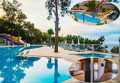  21.04 в хотел Senza Garden Holiday Club 5* Алания, Турция! Автобусен транспорт + 7 нощувки на човек на база Ultra All Inclusive + басейни и водни пързалки. Дете до 12.99 г. БЕЗПЛАТНО! 