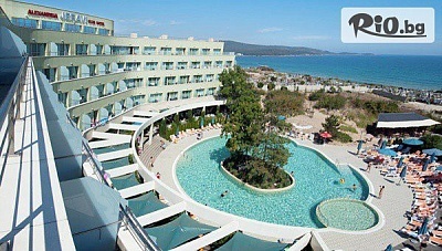Хотел Жерави Александрия Клуб в Приморско: All Inclusive и басейн