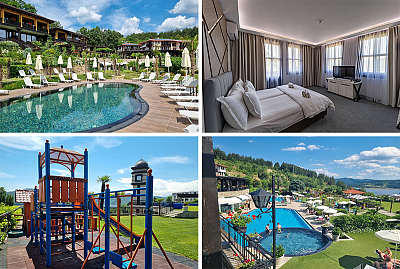 Хотелски комплекс Главатарски хан край Кърджали с използване на басейни и джакузи