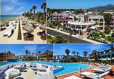01.05 - 11.06 в Ilio Mare Beach Hotel 5*, Тасос, Гърция! Нощувка със закуска и вечеря на човек + басейн. Дете до 6г. БЕЗПЛАТНО!