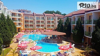 Изгодна почивка на море в Слънчев бряг през Септември! Нощувка на база All Inclusive + басейн, чадър и шезлонг + Безплатно за дете до 8 г., от Хотел Sun City