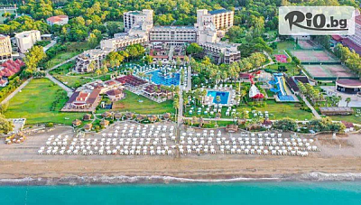 Късно лято в Crystal Tat Beach Pearl Collection 5*, Белек с 7 вечерни нощувки и водни пързалки от София