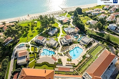 Късно лято на първа линия в Калитеа, Гърция: Хотел Aegean Melathron Thalasso Spa с басейни
