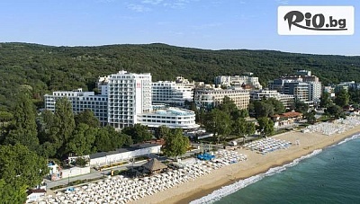 Късно лято на първа линия в Златни пясъци! Нощувка на база All Inclusive + чадър и шезлонг на плажа + Безплатно настаняване на дете до 11,99г., от Хотел Астория 4*