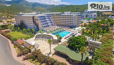 Късно лято в Beach Club Doganay Hotel 5*, на сто метра от плажа в Алания, Турция