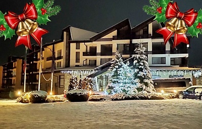  Коледа в Банско! 2, 3 или 4 нощувки на човек със закуски и празнични вечери + закрит басейн и релакс зона от Аспен Резорт*** 