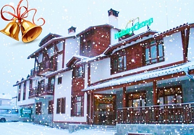 Коледа в Банско! 3 нощувки за ДВАМА със закуски и вечери + сауна от хотел Холидей Груп 