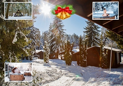 Коледа в Борoвец: Къща за 4-5 човека с релакс зона във Вилни селища Ягода и Малина