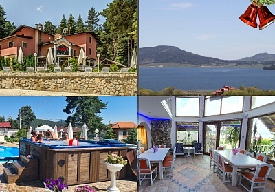 Коледа в Цигов Чарк: 2 или 3 нощувки за 25 човека във вила с джакузи и барбекю