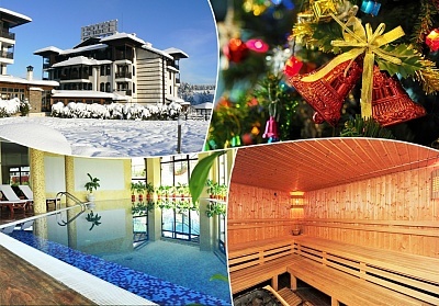  Коледа в Добринище! 3,4 или 5 нощувки на човек със закуски и вечери, едната празнична с DJ + минерален басейн и релакс пакет в хотел Орбел**** 