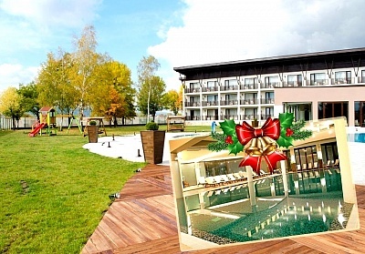 Коледа в хотел Белчин Гардън: 3 нощувки със закуски и SPA услуги в Белчин Баня