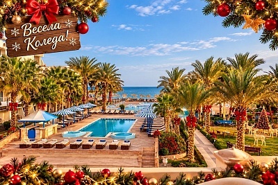 Коледа в Хургада, Египет: All Inclusive в EMPIRE BEACH AQUA PARK с посещение на пирамидите в Кайро