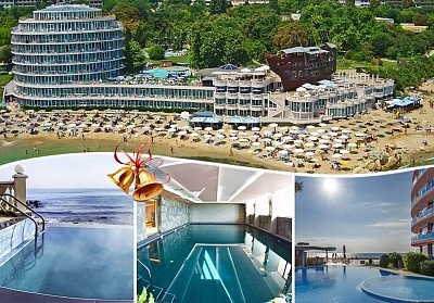 Коледа в Св. Св. Константин и Елена! 2 или 3 нощувки на човек на база All Inclusive + две Празнични вечери + минерални басейни и СПА пакет в хотел Сириус Бийч