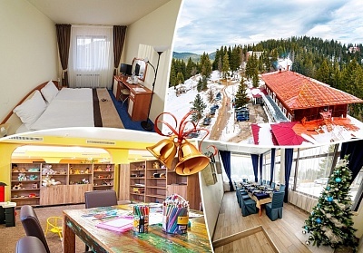 Коледа в Пампорово: 2 или 3 нощувки с празнична вечеря и релакс в хотел Камена