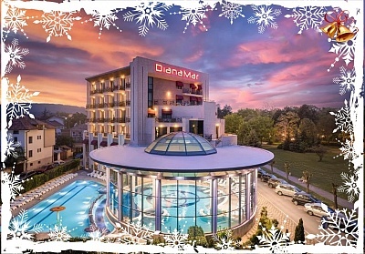 Коледа в Павел баня: Луксозен престой в Балнеохотел Дианамар 5* с минерални басейни и СПА