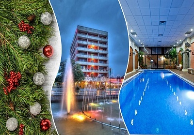  Коледа в Сандански! 3 нощувки за двама или трима със закуски + две Празнични вечери + минерален басейн и СПА от Спа хотел Спартак**** 