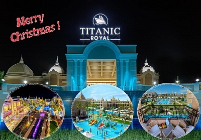 Коледа в TITANIC ROYAL 5*, Хургада, Египет! Чартърен полет от София + 6 нощувки на човек на база All Inclusive