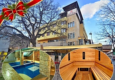  Коледа във Велинград! 3 нощувки на човек със закуски и вечери + празничен обяд + басейн и СПА с минерална вода от хотел България 